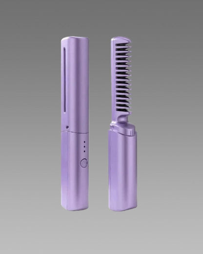 Meneflix - Portable Mini Hair Straightener  Comb