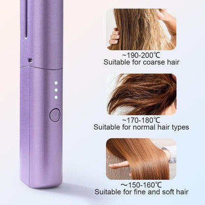 Meneflix - Portable Mini Hair Straightener  Comb