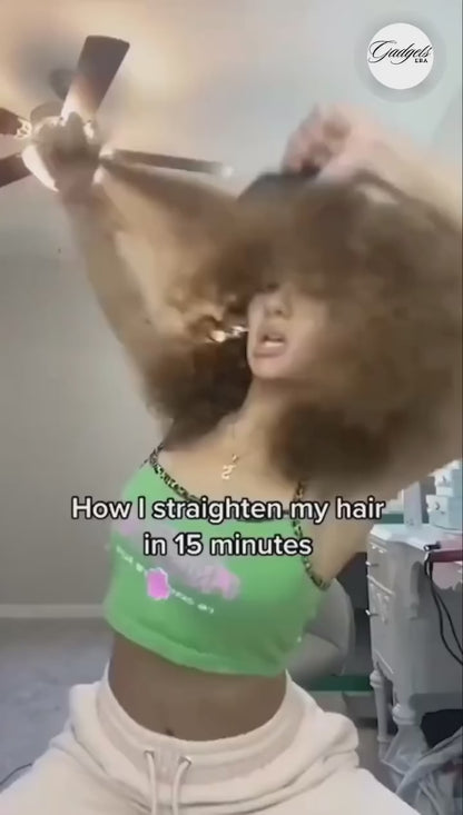 Meneflix - Portable Mini Hair Straightener  Comb